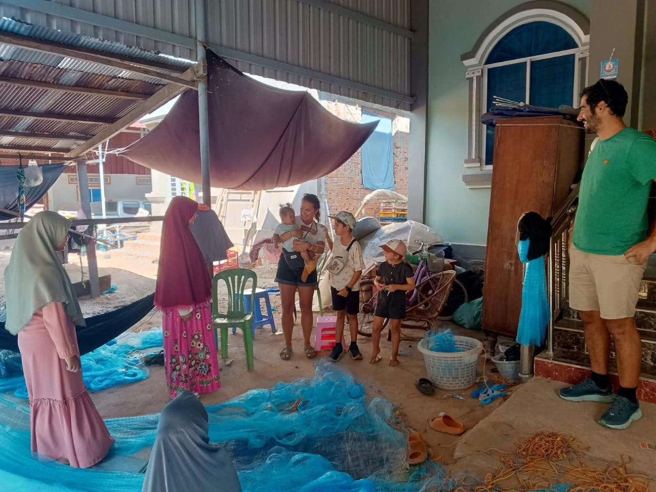 Muslim Fishing Community Visit